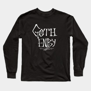 Goth Enby Long Sleeve T-Shirt